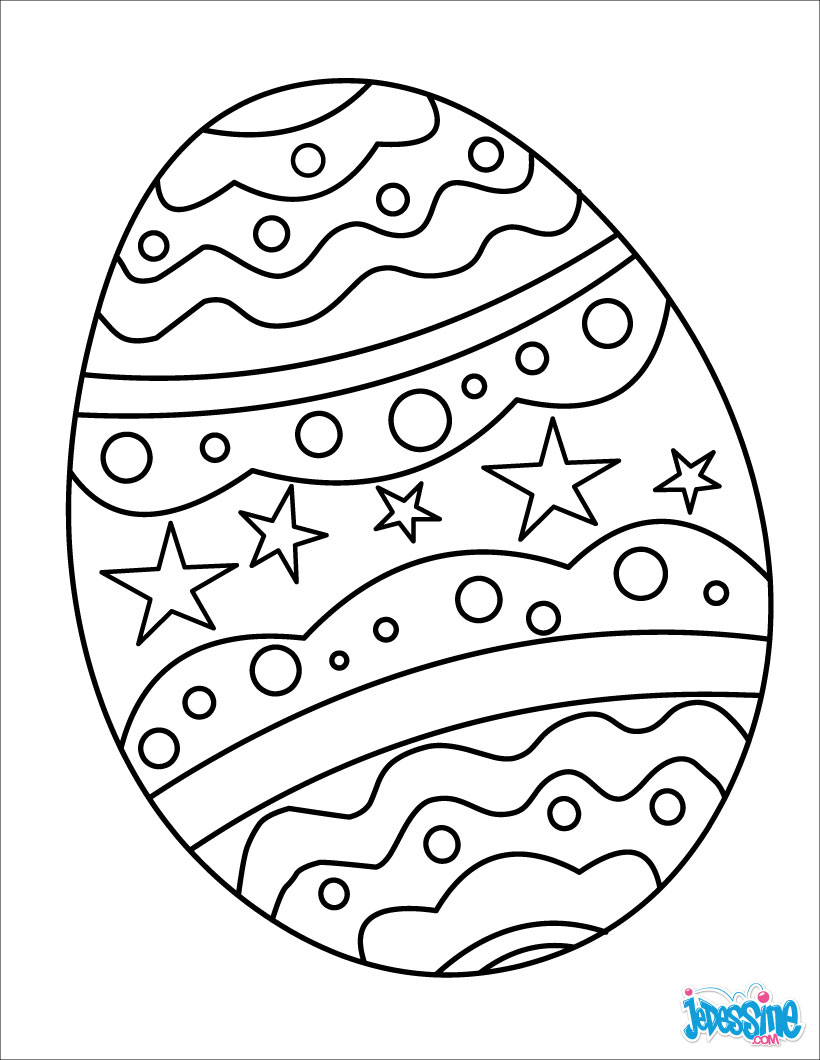 kaboose coloring pages easter egg - photo #2