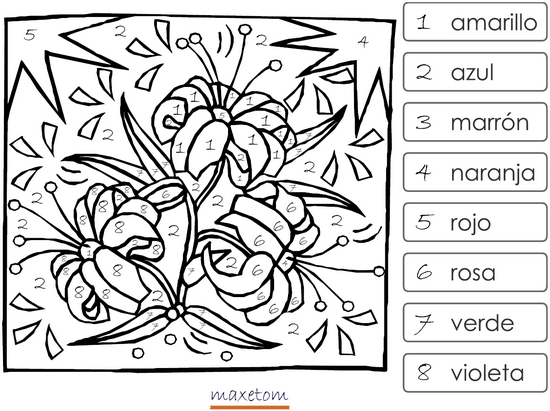 coloriage à dessiner codé grammaire