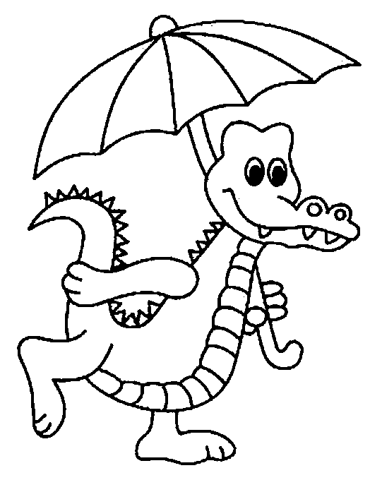 jeux coloriage à dessiner crocodile