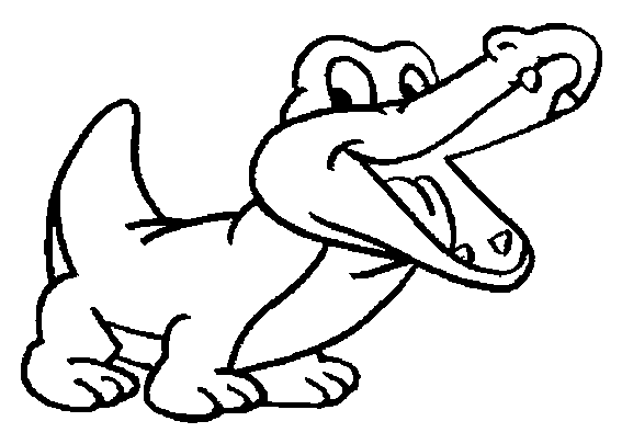 dessin crocodile tic tac