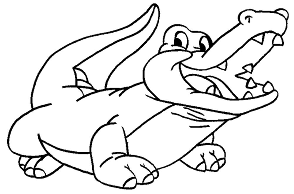 coloriage Ã dessiner Ã imprimer crocodile