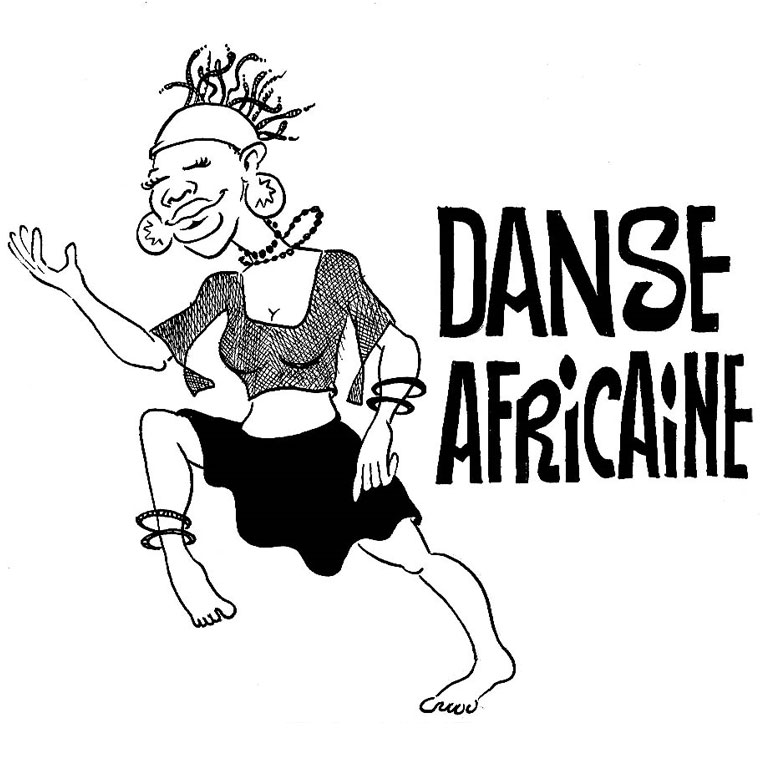 coloriage danseuse hawaienne