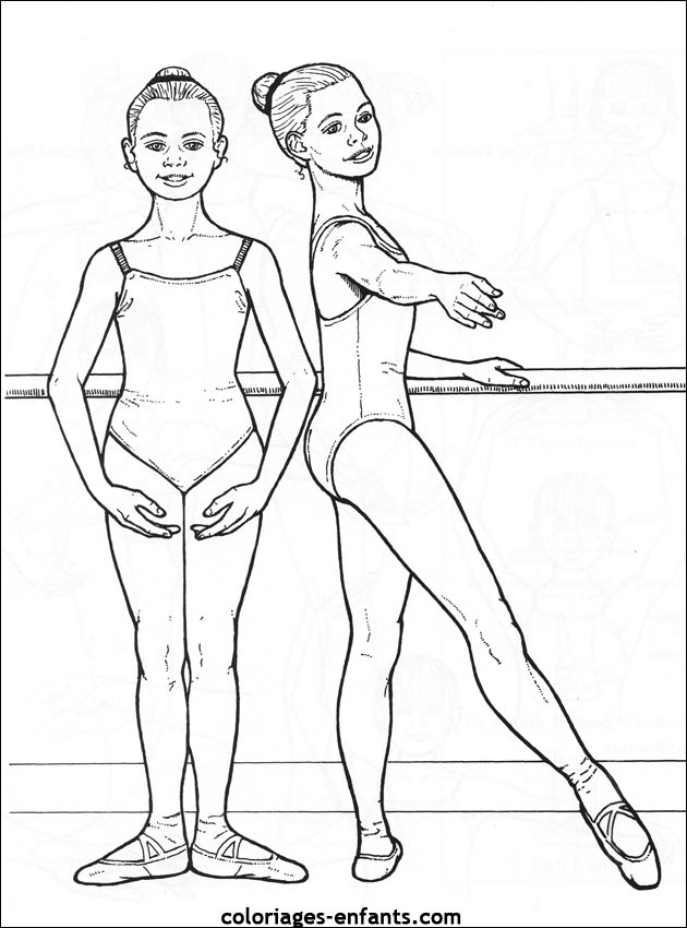 coloriage danseuse créole