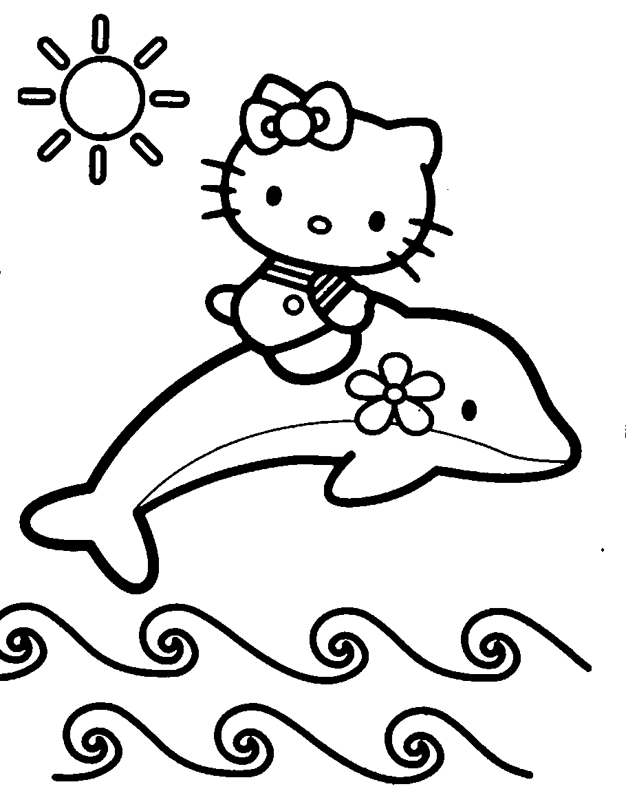 coloriage dauphin en ligne gratuit