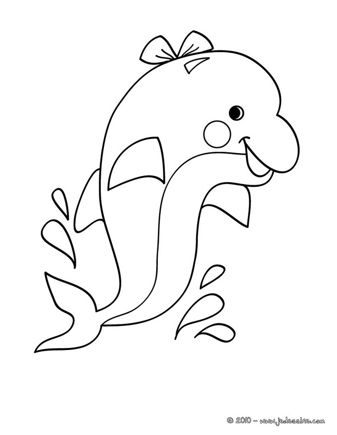 20 dessins de coloriage Dauphin En Ligne Gratuit à imprimer coloriage dauphin en ligne gratuit