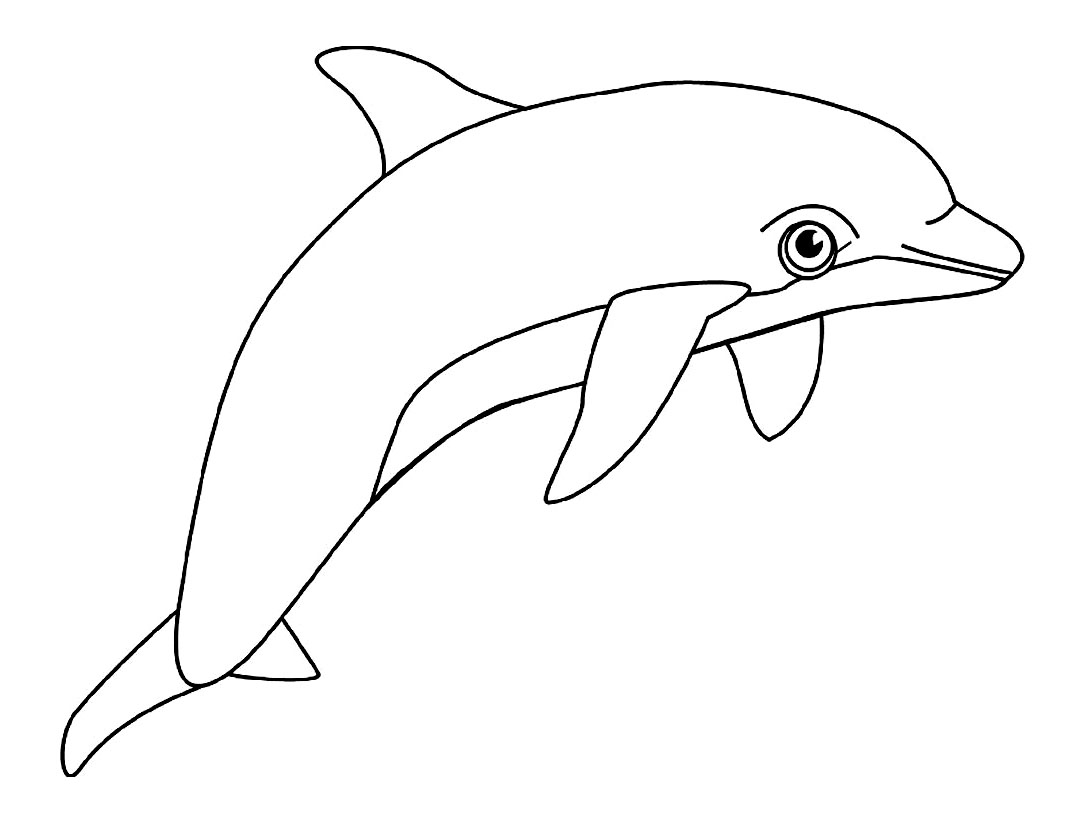 121 Dessins De Coloriage Dauphin à Imprimer