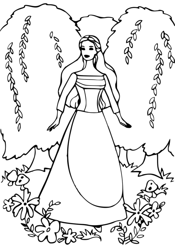 coloriage pour fille de 2 ans