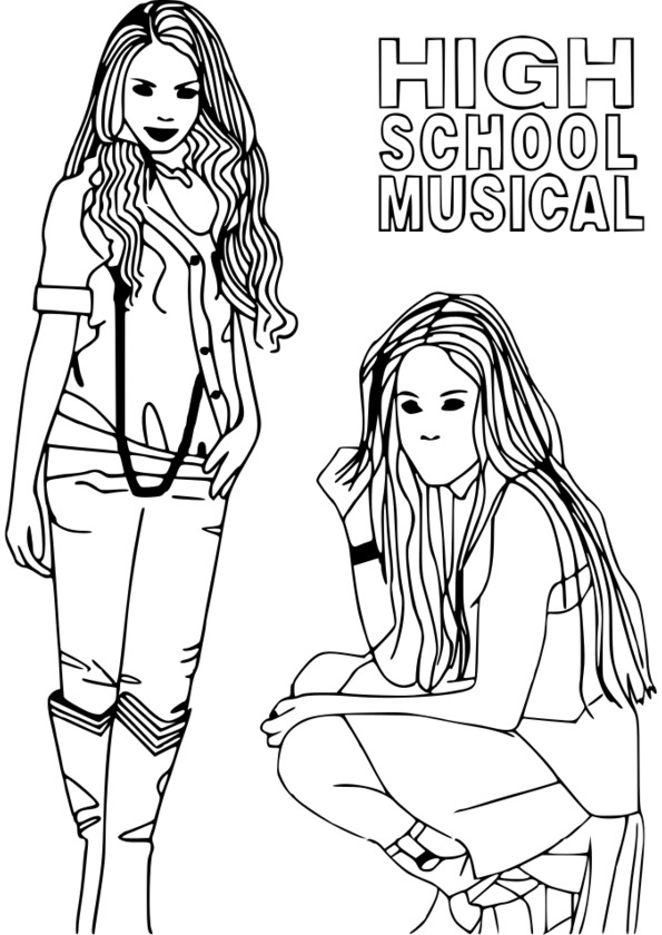 coloriage de fille a la mode en ligne