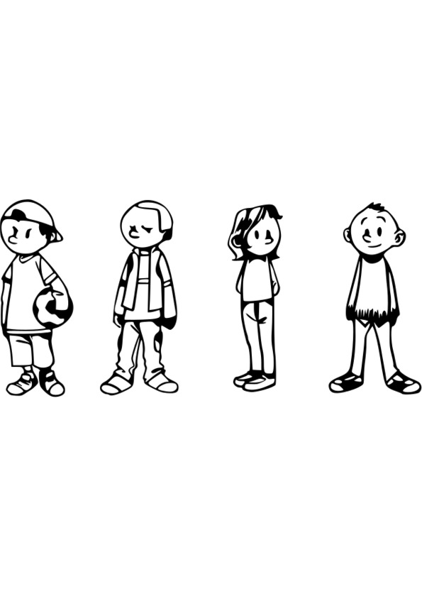 coloriage de garcon et fille gratuit coloriage de garcon et fille gratuit