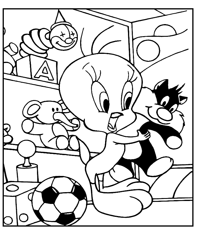 coloriage dessin animé docteur la peluche