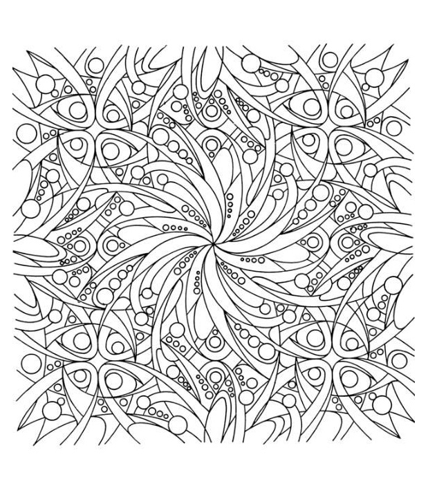 coloriage difficile pour adulte en ligne