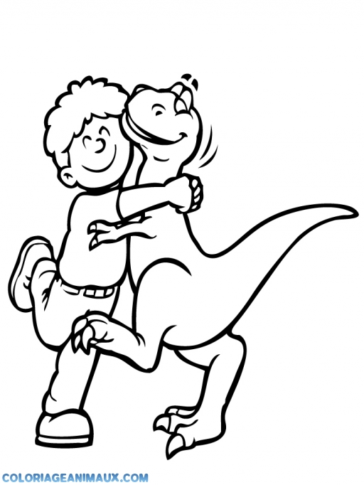 19 dessins de coloriage Dinosaure Tyrex à imprimer coloriage dinosaure tyrex