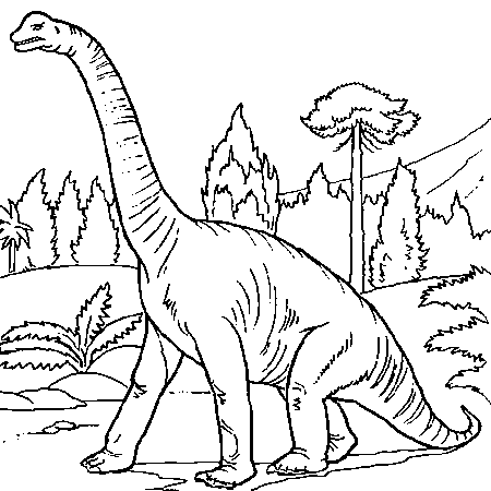 coloriage dinosaure disney