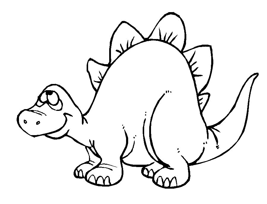 coloriage à dessiner dinosaure à imprimer gratuit