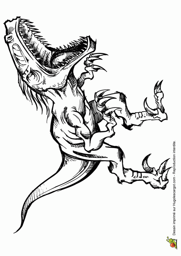 coloriage Ã dessiner dinosaure long cou