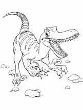 colorier un dinosaure