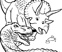 coloriage à dessiner magique dinosaure cp