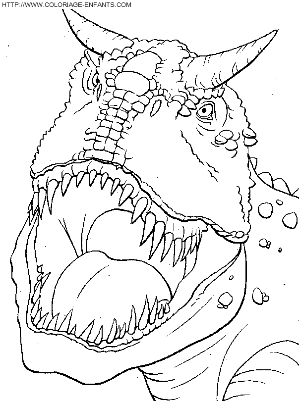 dessin dinosaure Ã imprimer gratuit