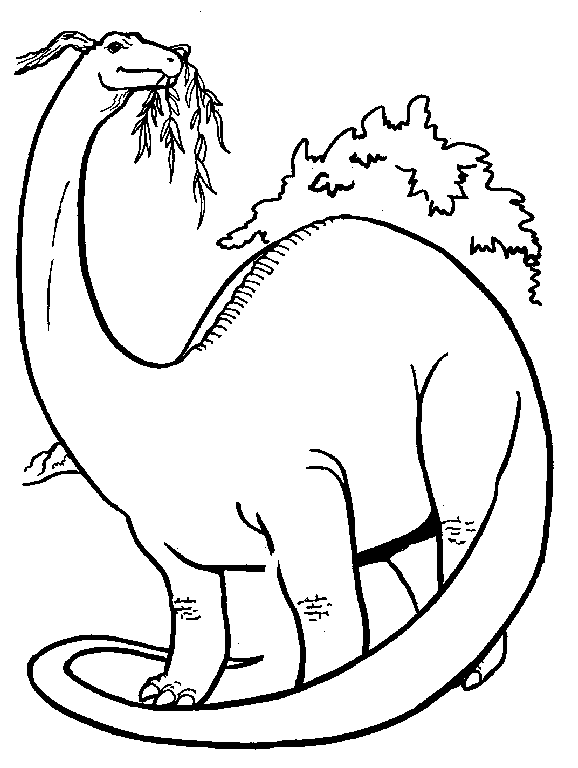 dessin à colorier dinosaure fille