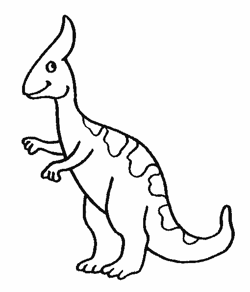 dessin à colorier dinosaure pterodactyle