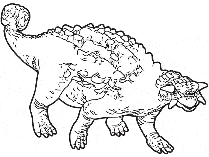 coloriage dinosaure en ligne