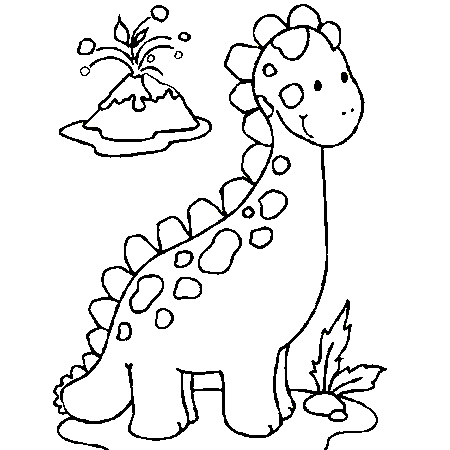 dessin dinosaure  imprimer gratuit