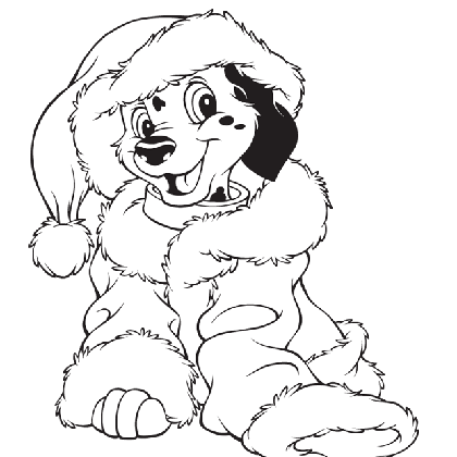 coloriage disney noel