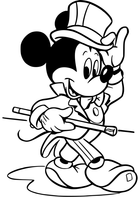 coloriage disney a4