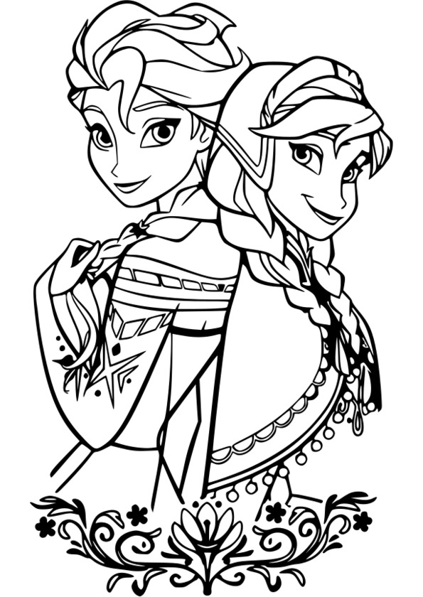 coloriage d princesse disney