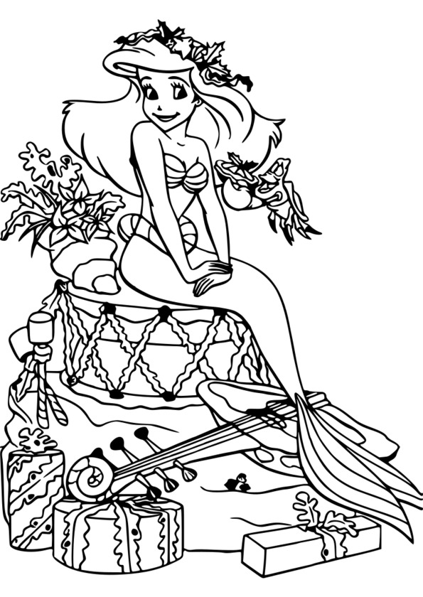 coloriage disney à imprimer reine des neiges