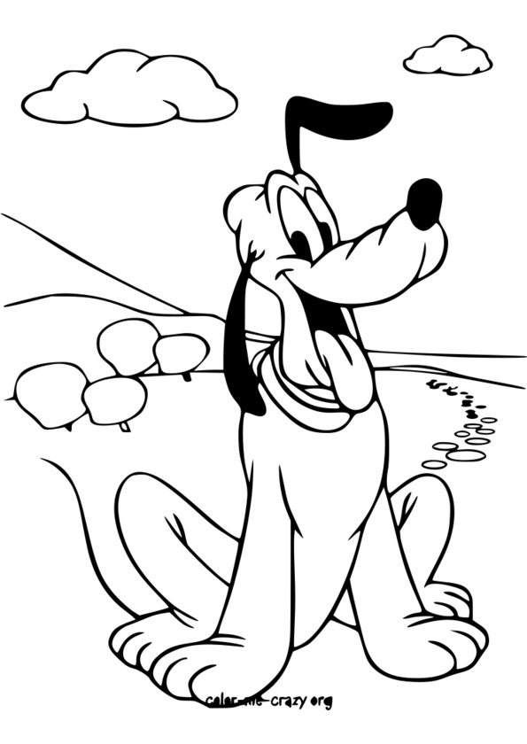 dessin disney avec modele