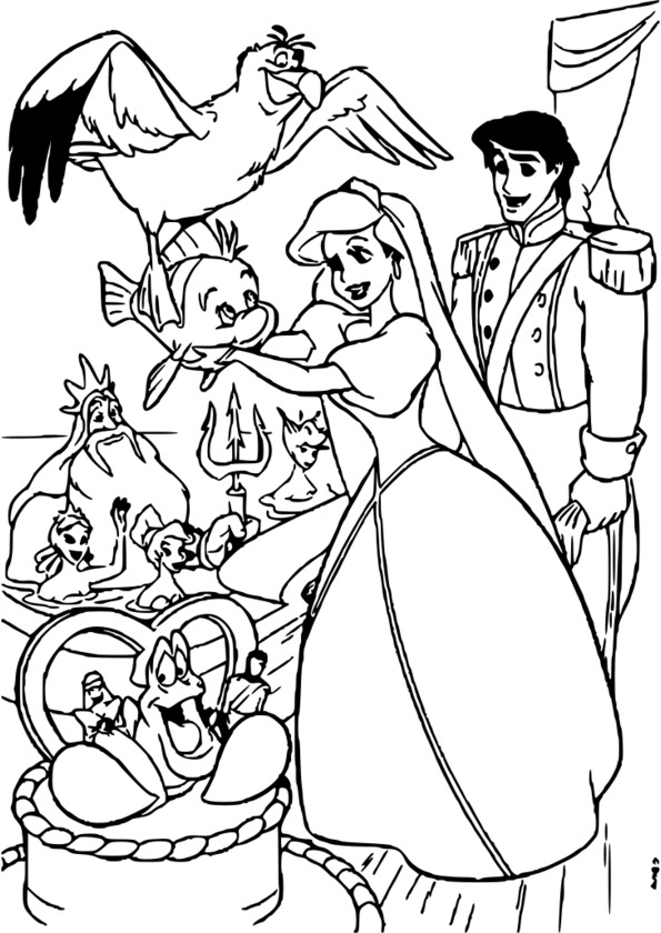 coloriage disney facile