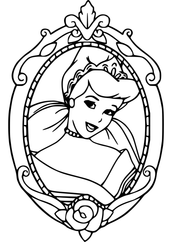 coloriage disney la belle et la bete