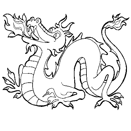 20 Dessins De Coloriage Dragon A Imprimer A Imprimer