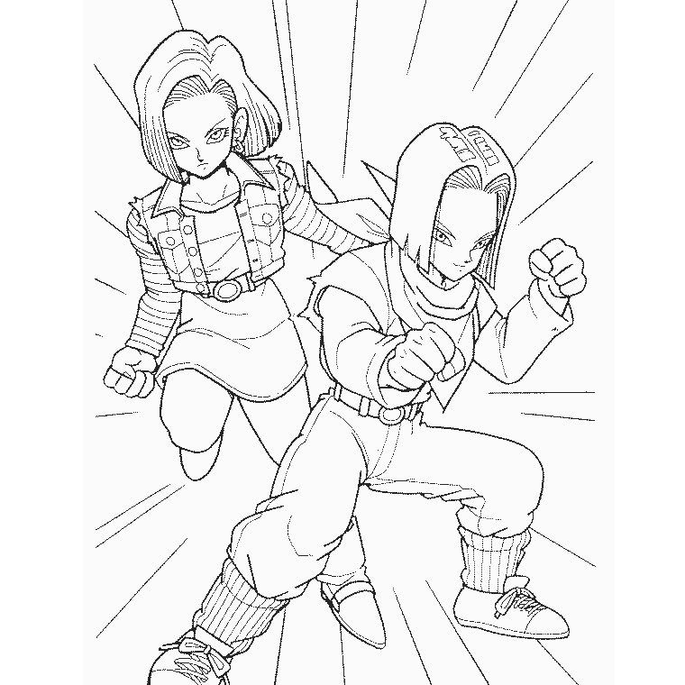 36 Dessins De Coloriage Dragon Ball Z A Imprimer
