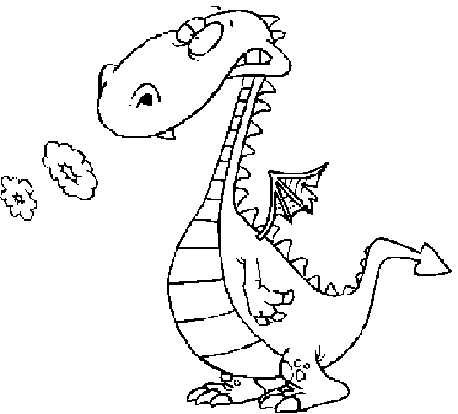 coloriage à dessiner dragon yu gi yo