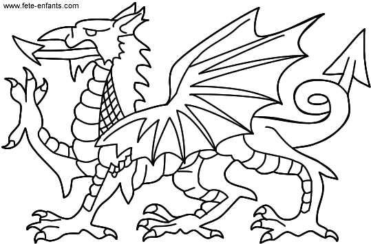 Coloriage Dragon 588