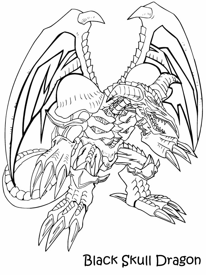 coloriage à dessiner de dragon