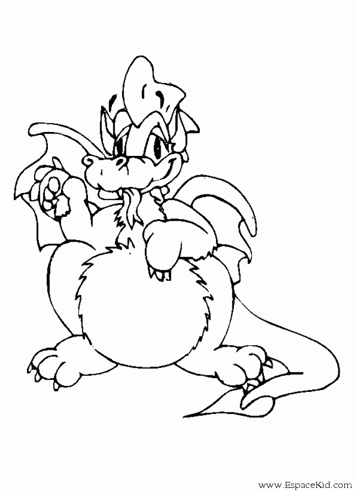 coloriage dragon mania