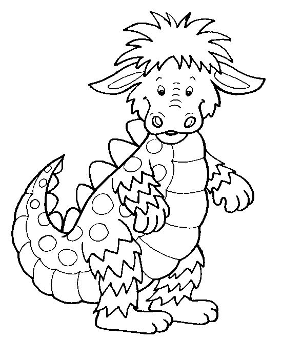 dessin d'un dragon chinois