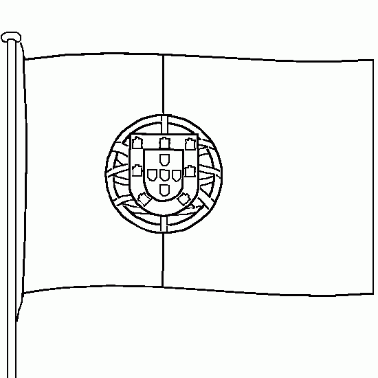 dessin à colorier drapeau afrique du sud