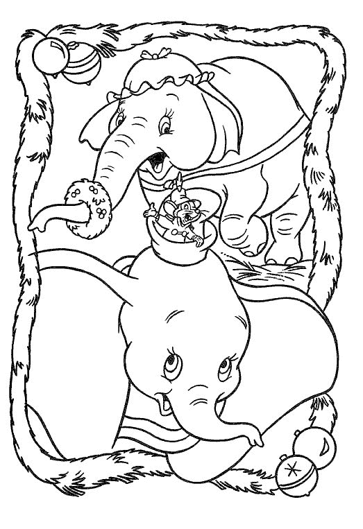 coloriage  dessiner dumbo en ligne