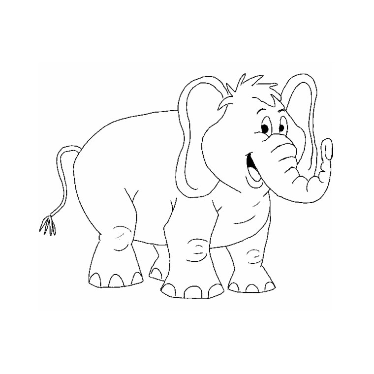 dessin elephant