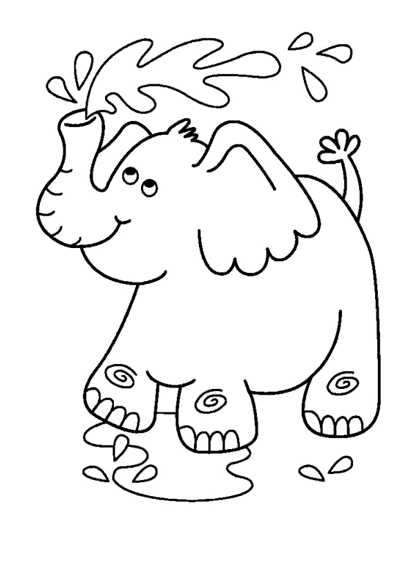 jeux dessin elephant