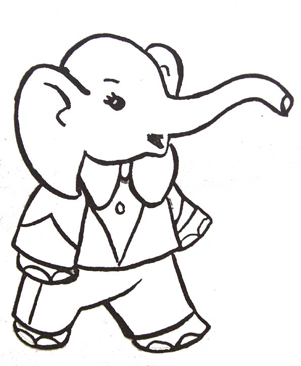 coloriage magique cp elephant