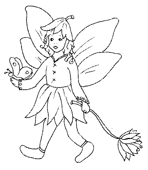 coloriage  dessiner elves