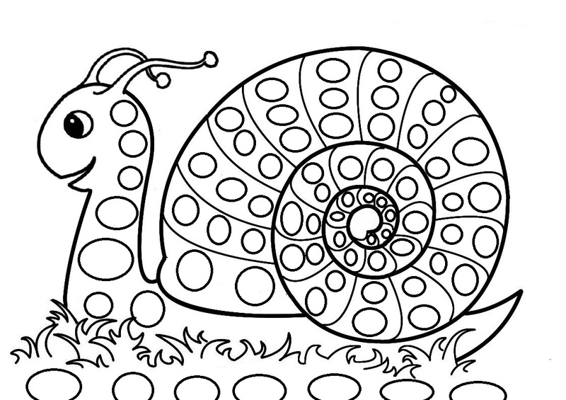 coloriage escargot en ligne