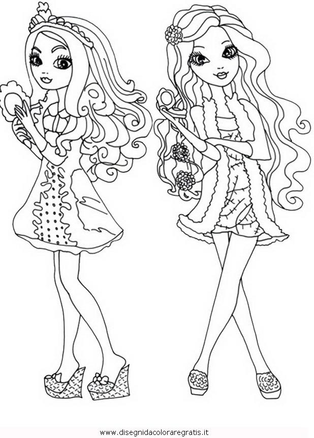 ever after high a colorier