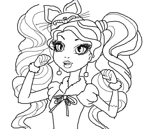 coloriage ever after high a imprimer gratuit