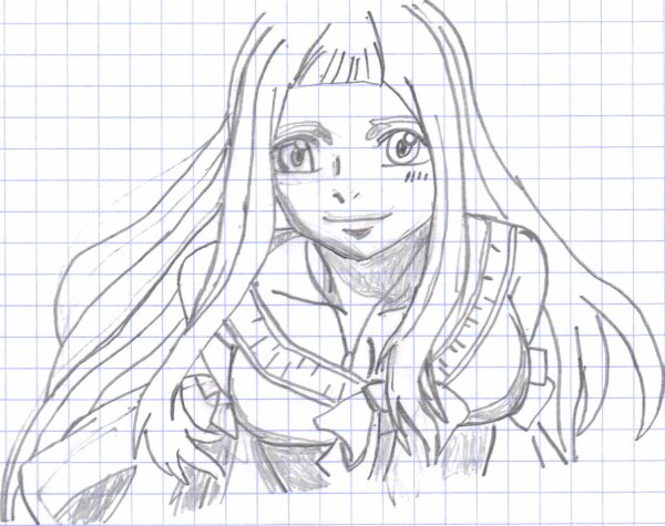 coloriage fairy tail mirajane